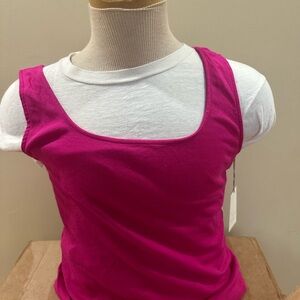 a new day Fuchsia Tank Top